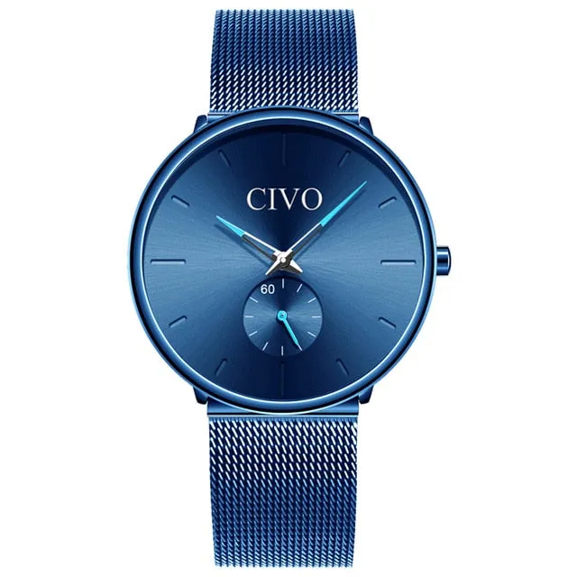 0124C | Quartz Men Watch | Mesh Band