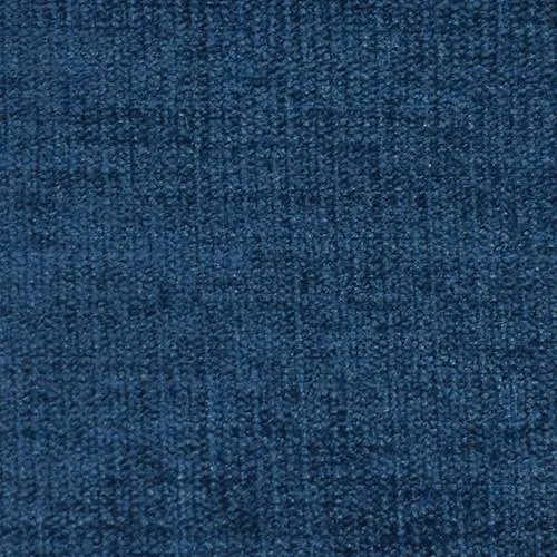 1 3/4 YD PC--Indigo Blue Textured Chenille Home Decorating Fabric