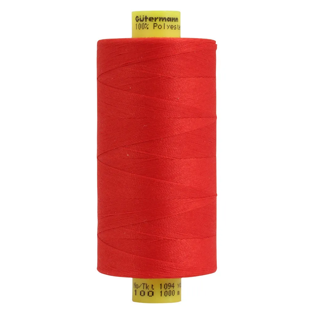 1000m spool of Gutermann MARA 100 Micro Core Technology® 100% polyester thread (Sold per Each)