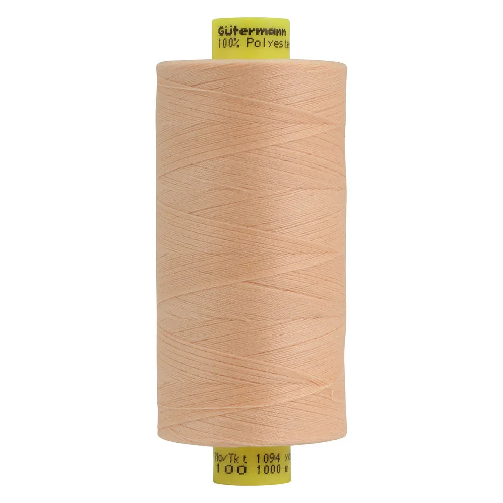 1000m spool of Gutermann MARA 100 Micro Core Technology® 100% polyester thread (Sold per Each)