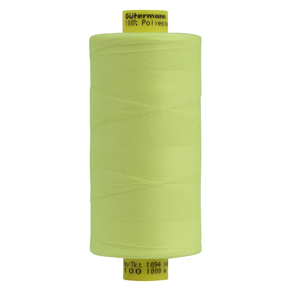 1000m spool of Gutermann MARA 100 Micro Core Technology® 100% polyester thread (Sold per Each)