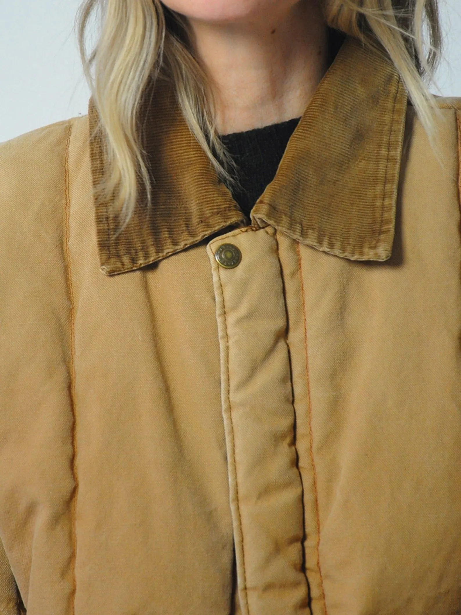 1970's Key Quilted Canvas Chore Coat