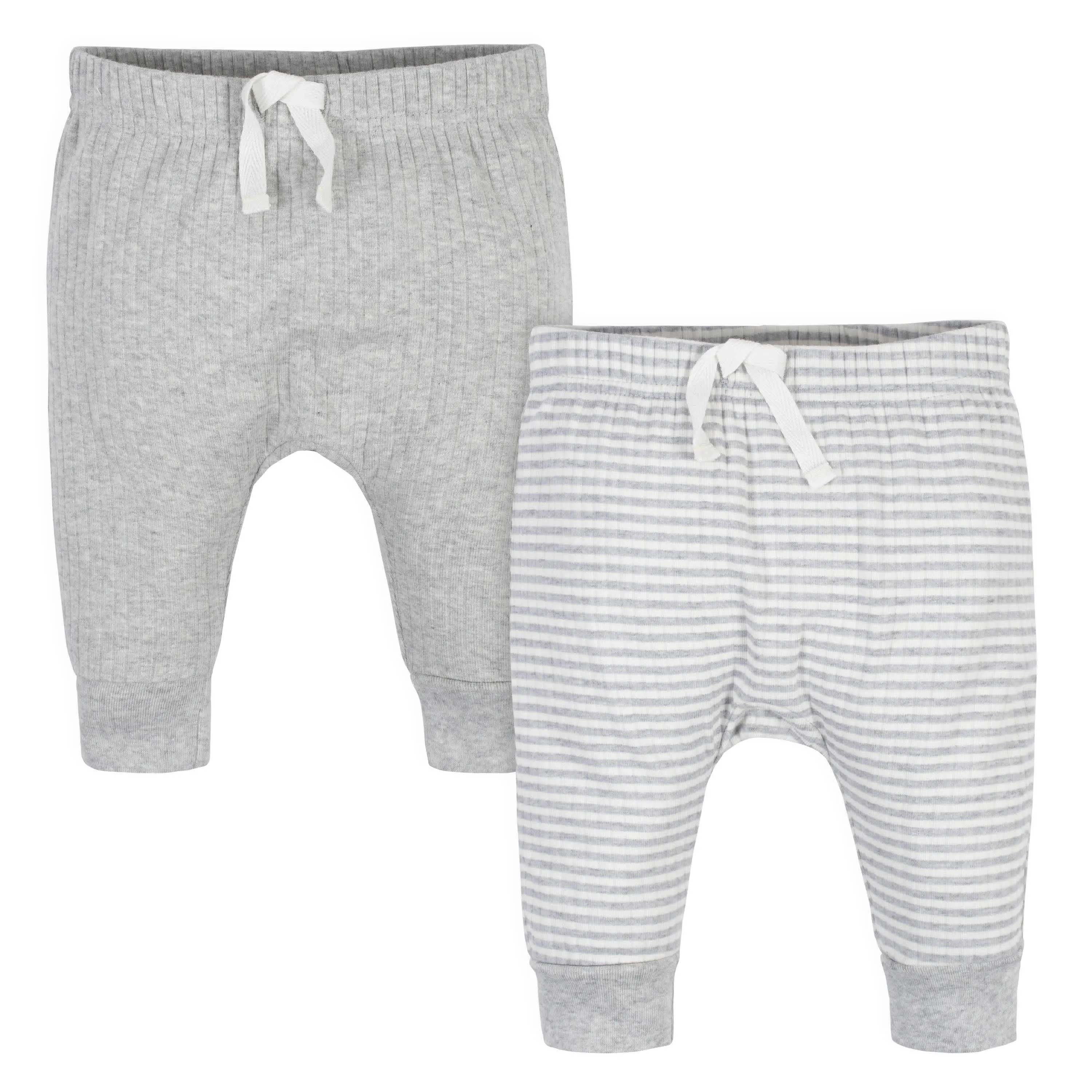 2-Pack Organic Baby Boys Jungle Pants