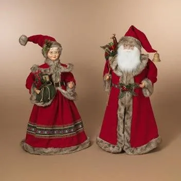 3 FT Holiday Mr. & Mrs. Santa Set