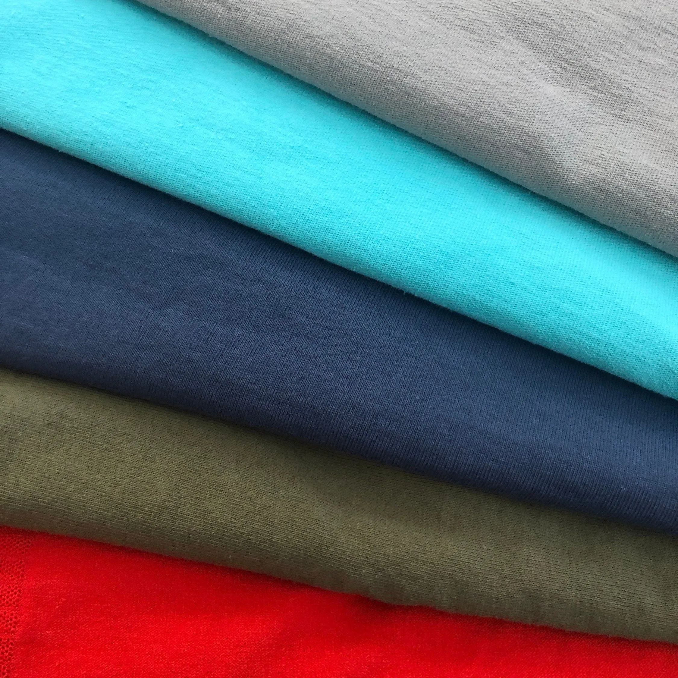 58" 100% Cotton Heavy Jersey Knit Fabric By the Yard