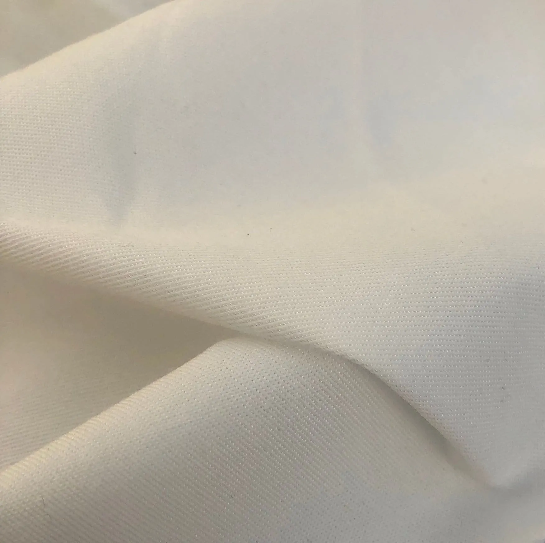 58" PFD White Greige Goods 100% Cotton Heavy Woven Fabric By the Yard