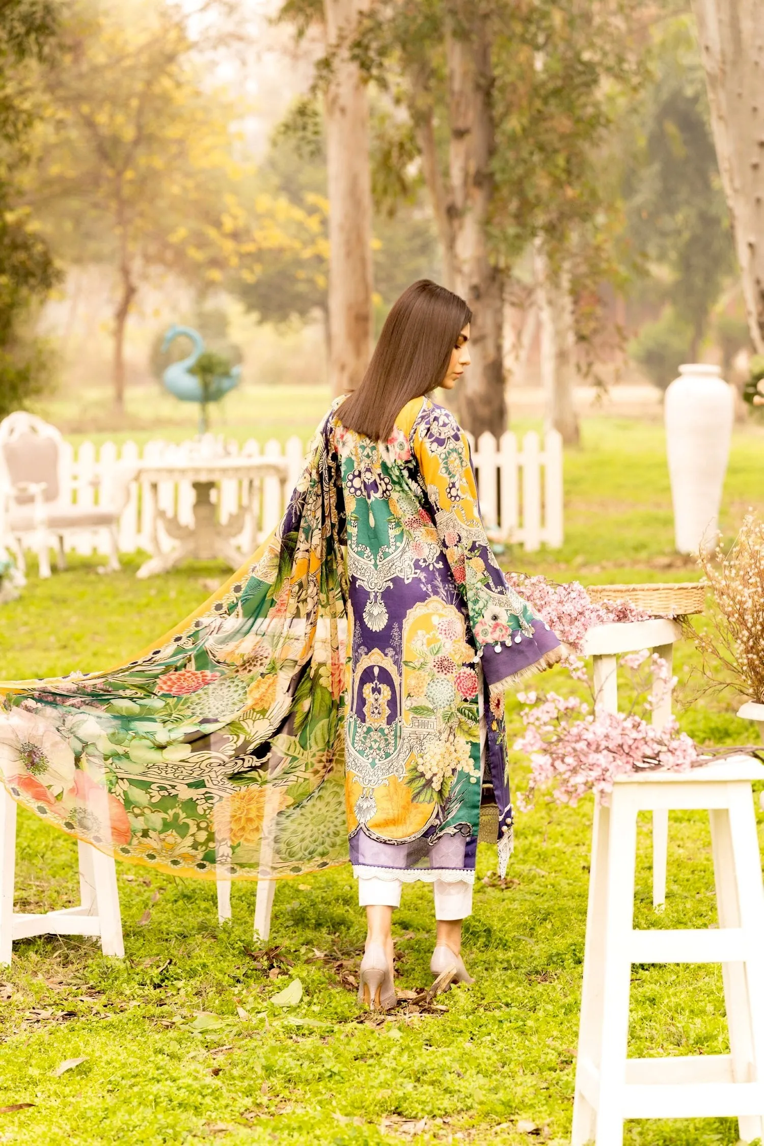 Adans Libas Summer Attire Luxury Lawn Collection – Violet Dreams