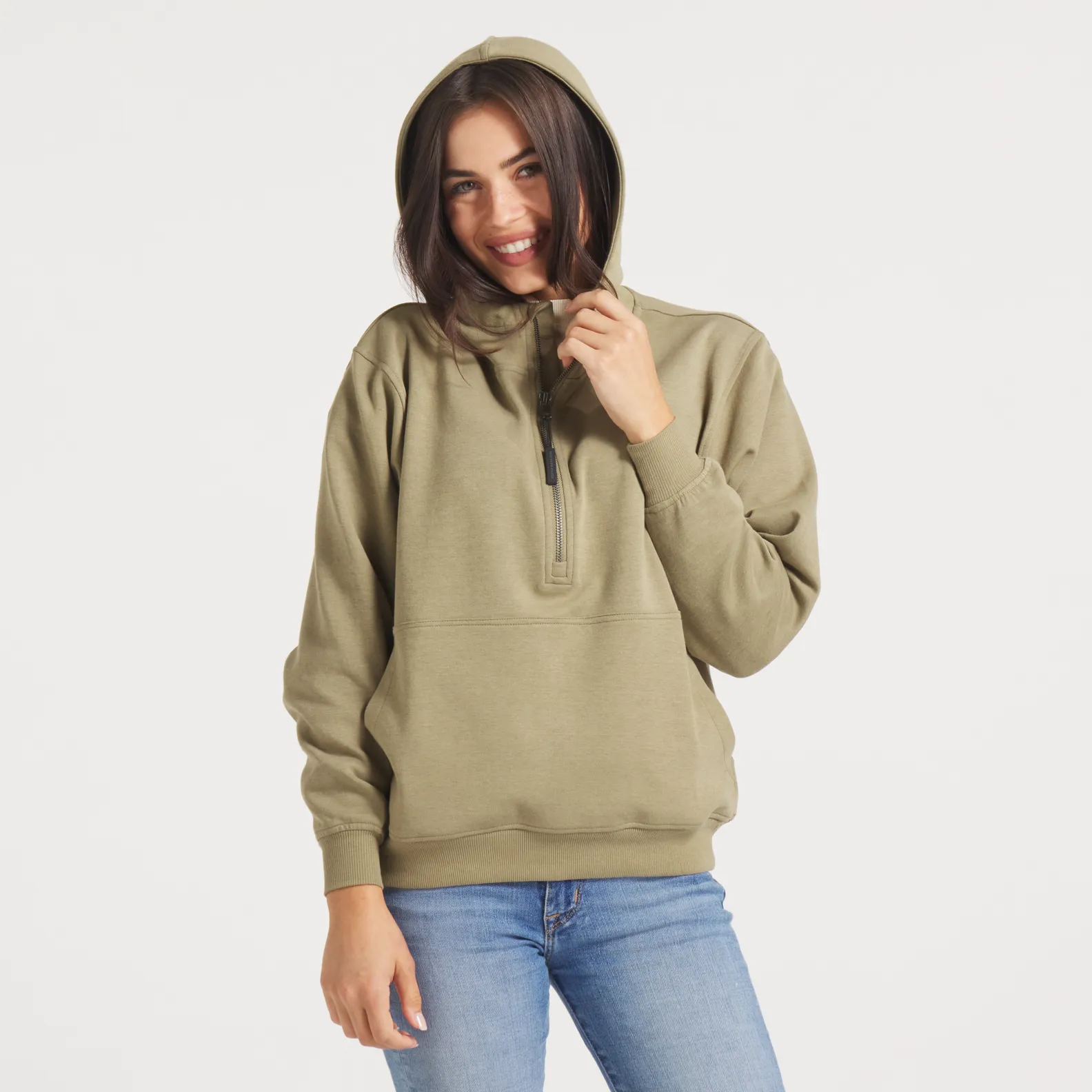 Angie Active Half Zip Hoodie