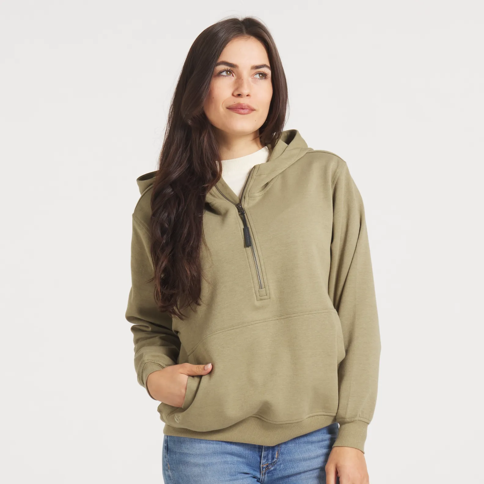 Angie Active Half Zip Hoodie