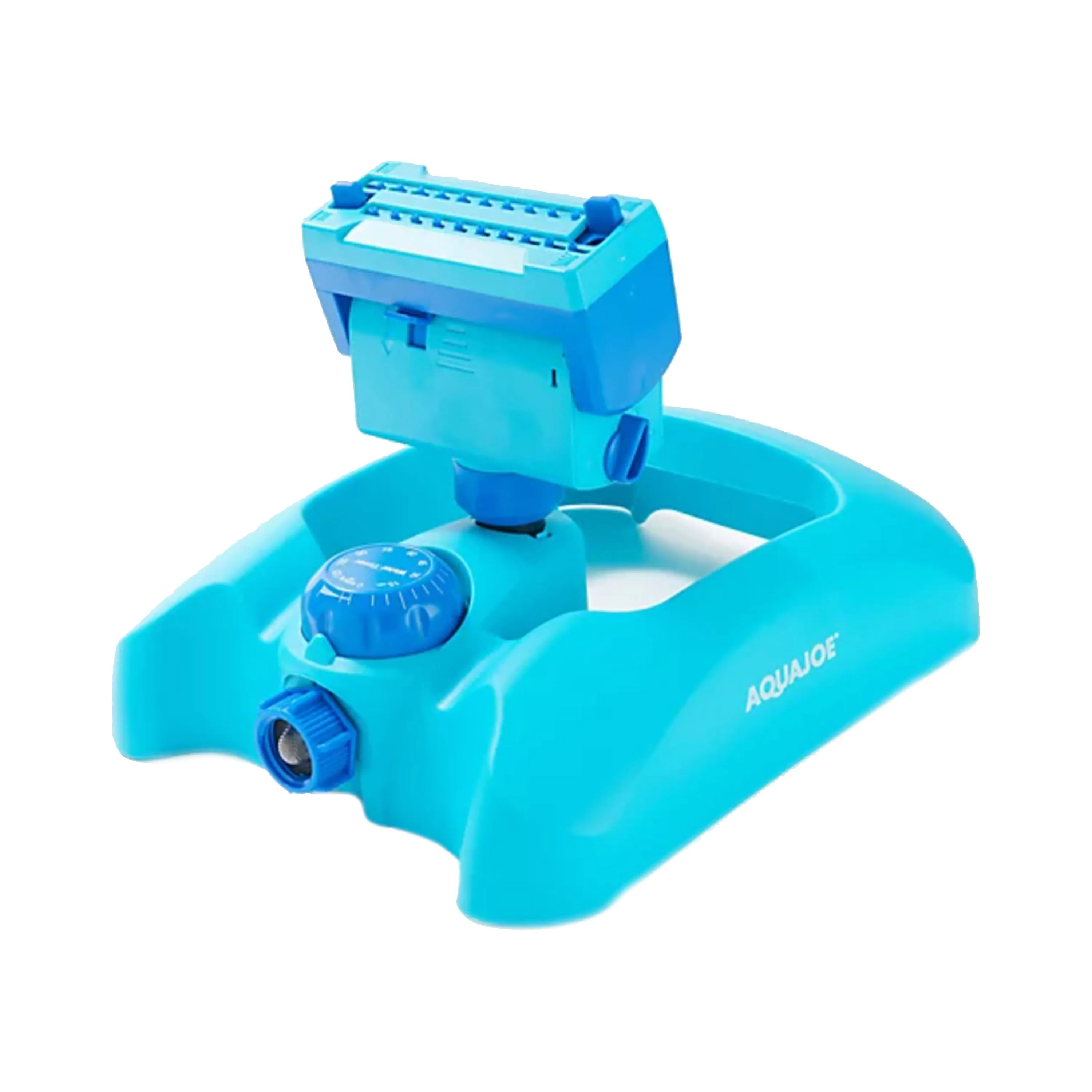 Aqua Joe AJ-OSPR20WT-AQU 20-Nozzle 360-Degree Adjustable Gear Driven Oscillating Sprinkler