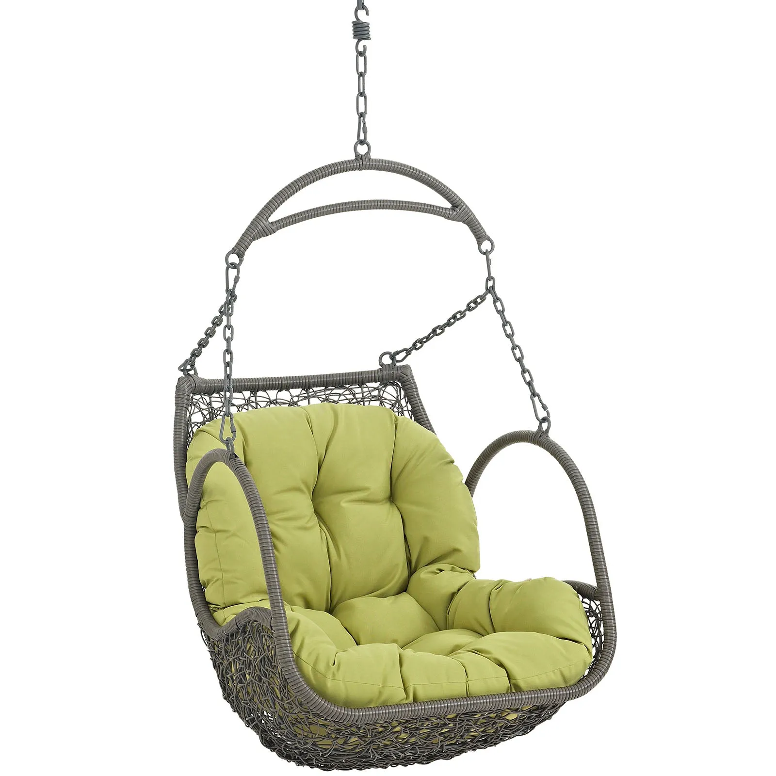 Arbor Outdoor Patio Wood Swing Chair by Modway