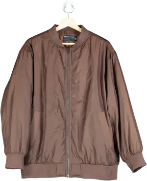 ASOS Brown Bomber Jacket UK 10