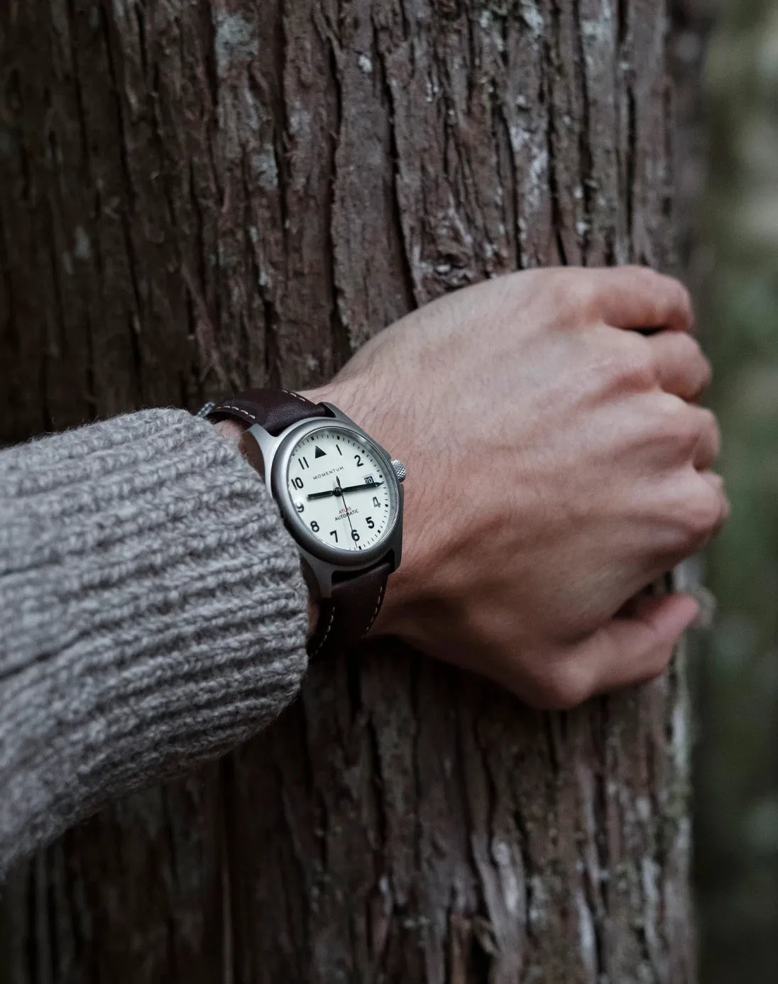 Atlas Automatic [38mm] - White Full Lume