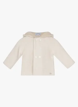 Baby Teddy Coat in Off White