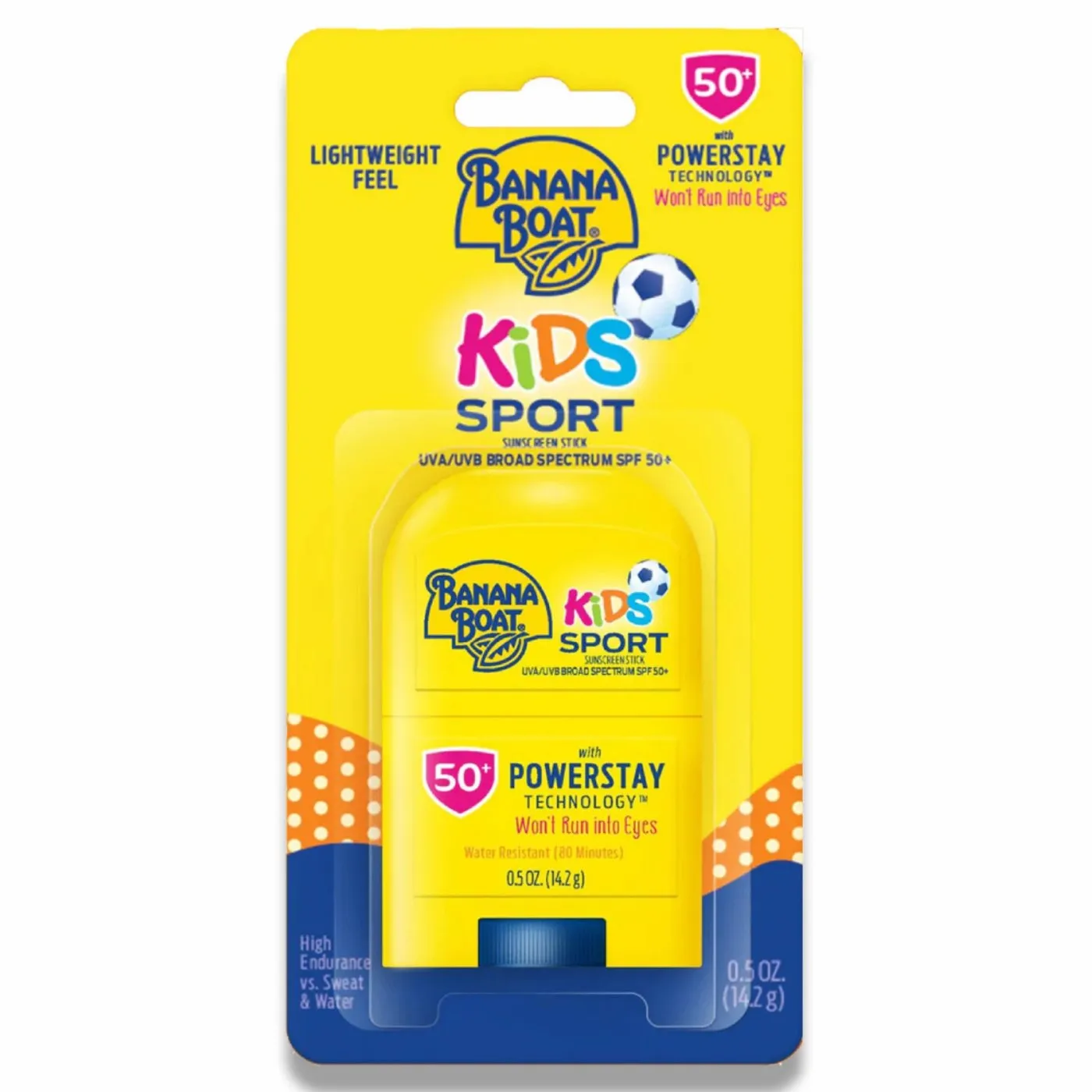 Banana Boat - Kids Sport Stick SPF 50  0.5 Oz - 12 Pack - Travel Size