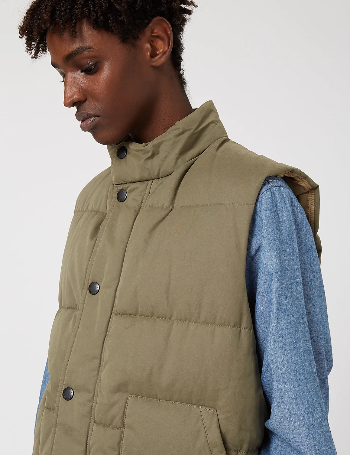 Barbour Baffle Gilet - Sage Green