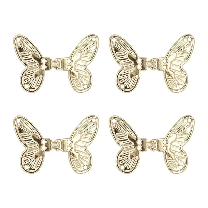 Butterfly Design Frog Closure Buttons