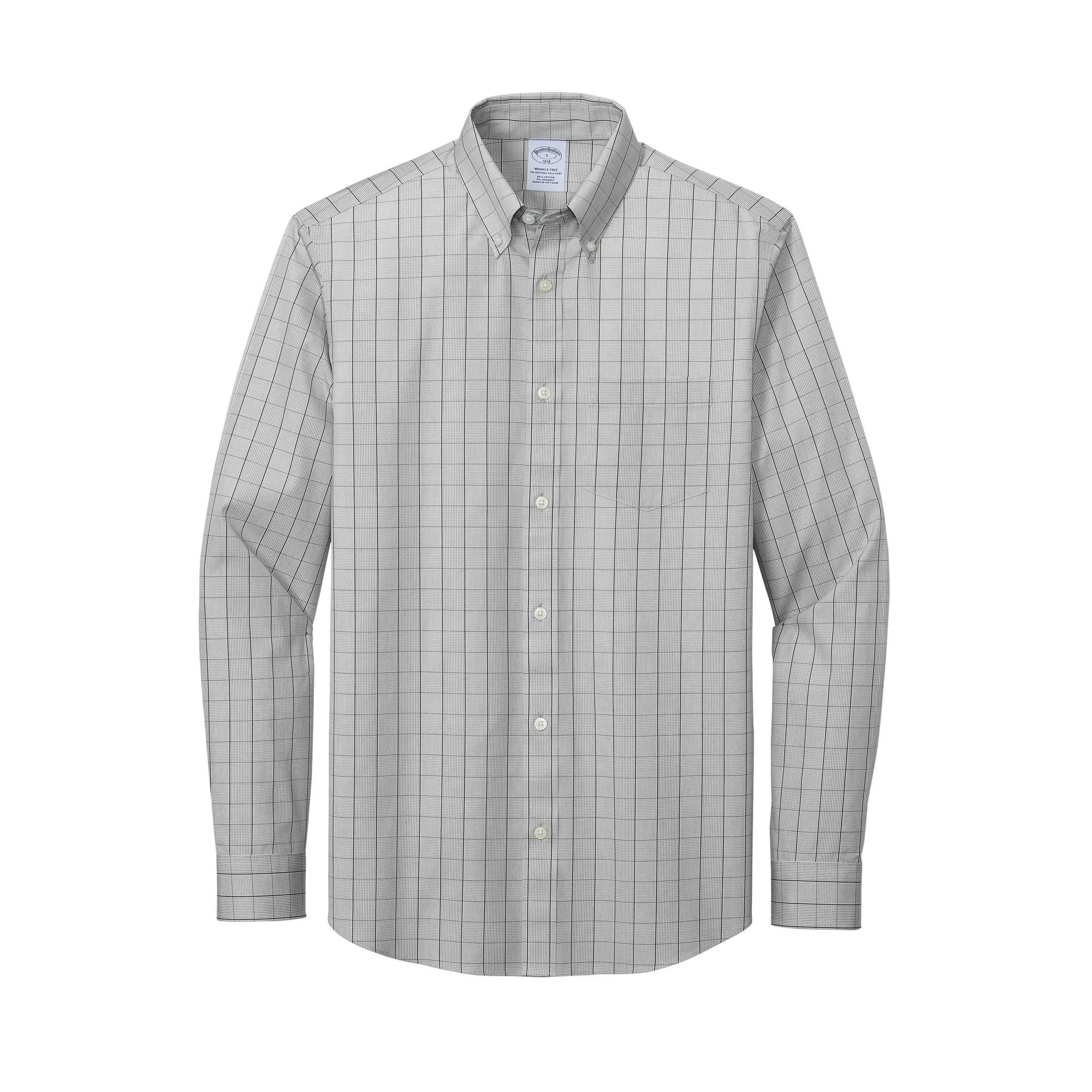 C2309 Mens Wrinkle-Free Stretch Patterned Shirt