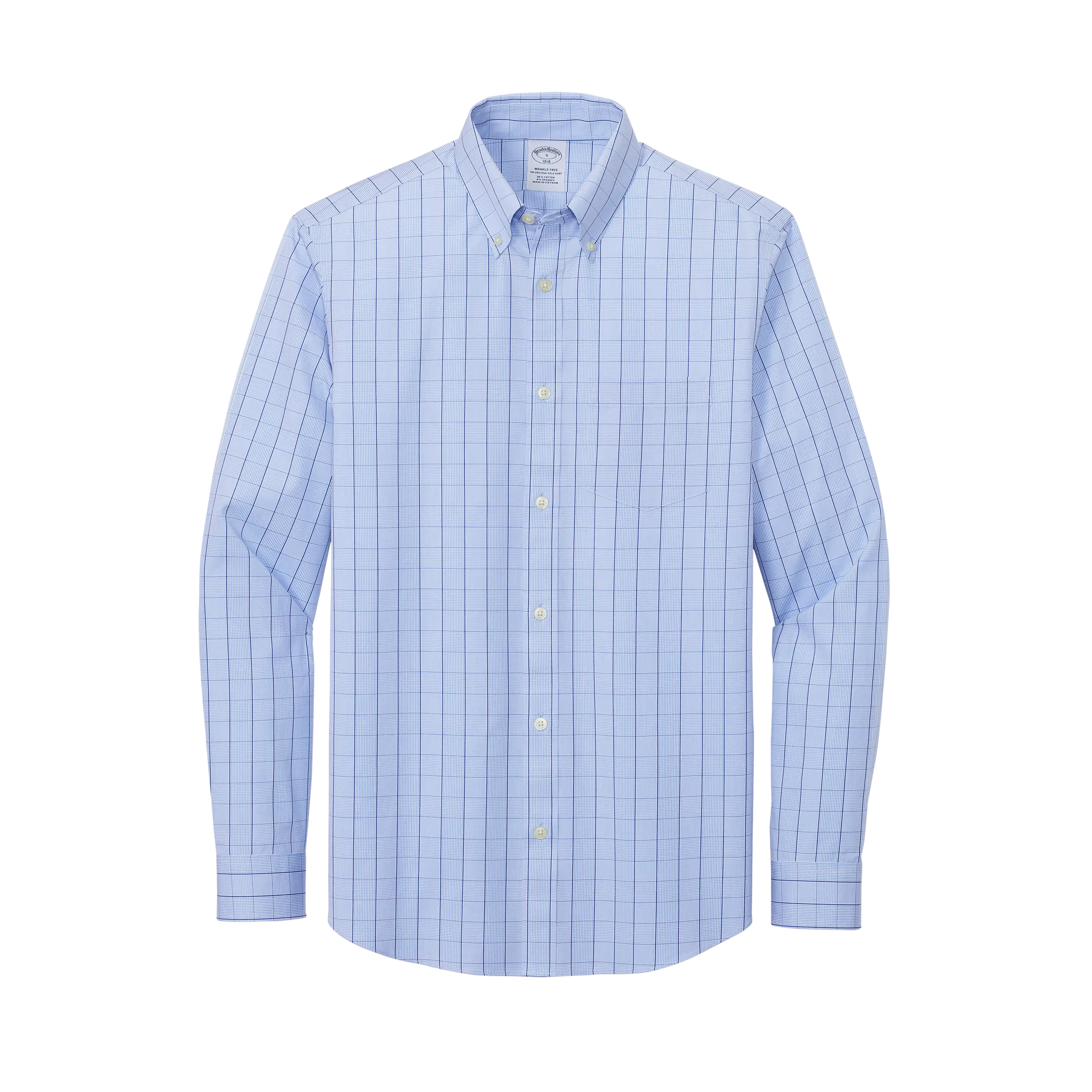 C2309 Mens Wrinkle-Free Stretch Patterned Shirt