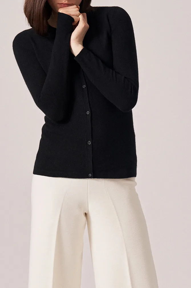 CASHMERE CLASSIC V-NECK CARDIGAN