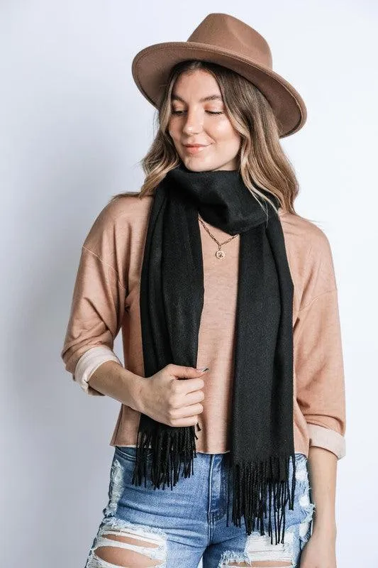 Cashmere Feel Winter Long Scarf