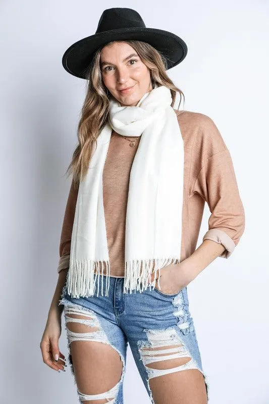 Cashmere Feel Winter Long Scarf