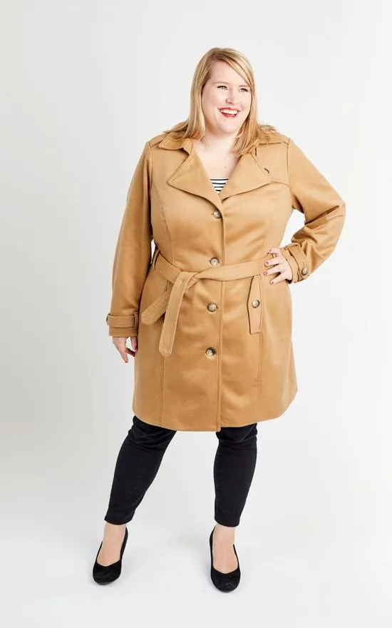 Cashmerette Chilton Trench Coat Sewing Pattern