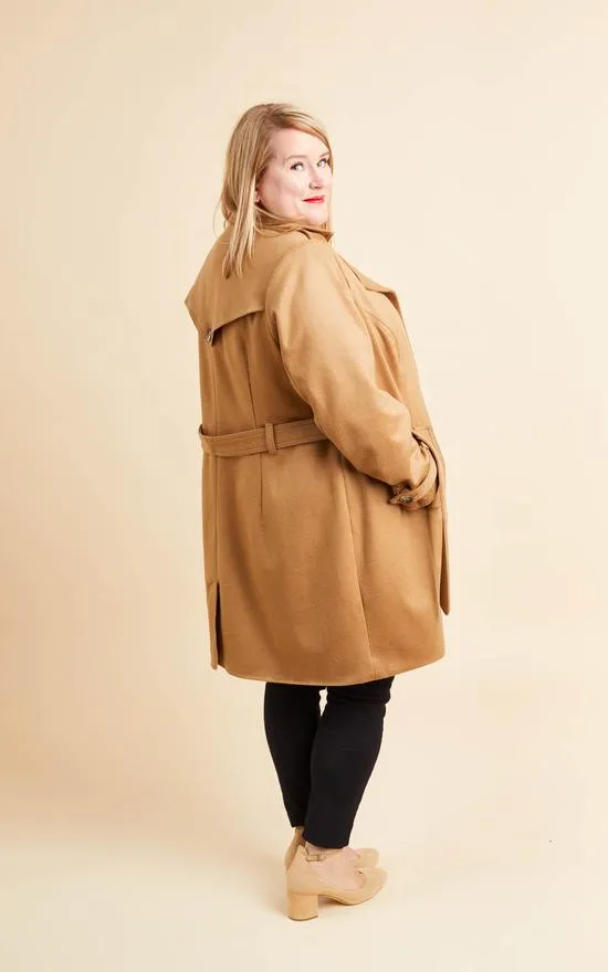 Cashmerette Chilton Trench Coat Sewing Pattern