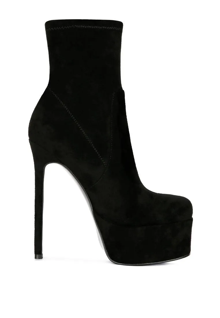 Clubbing High Heele Platform Ankle Boots