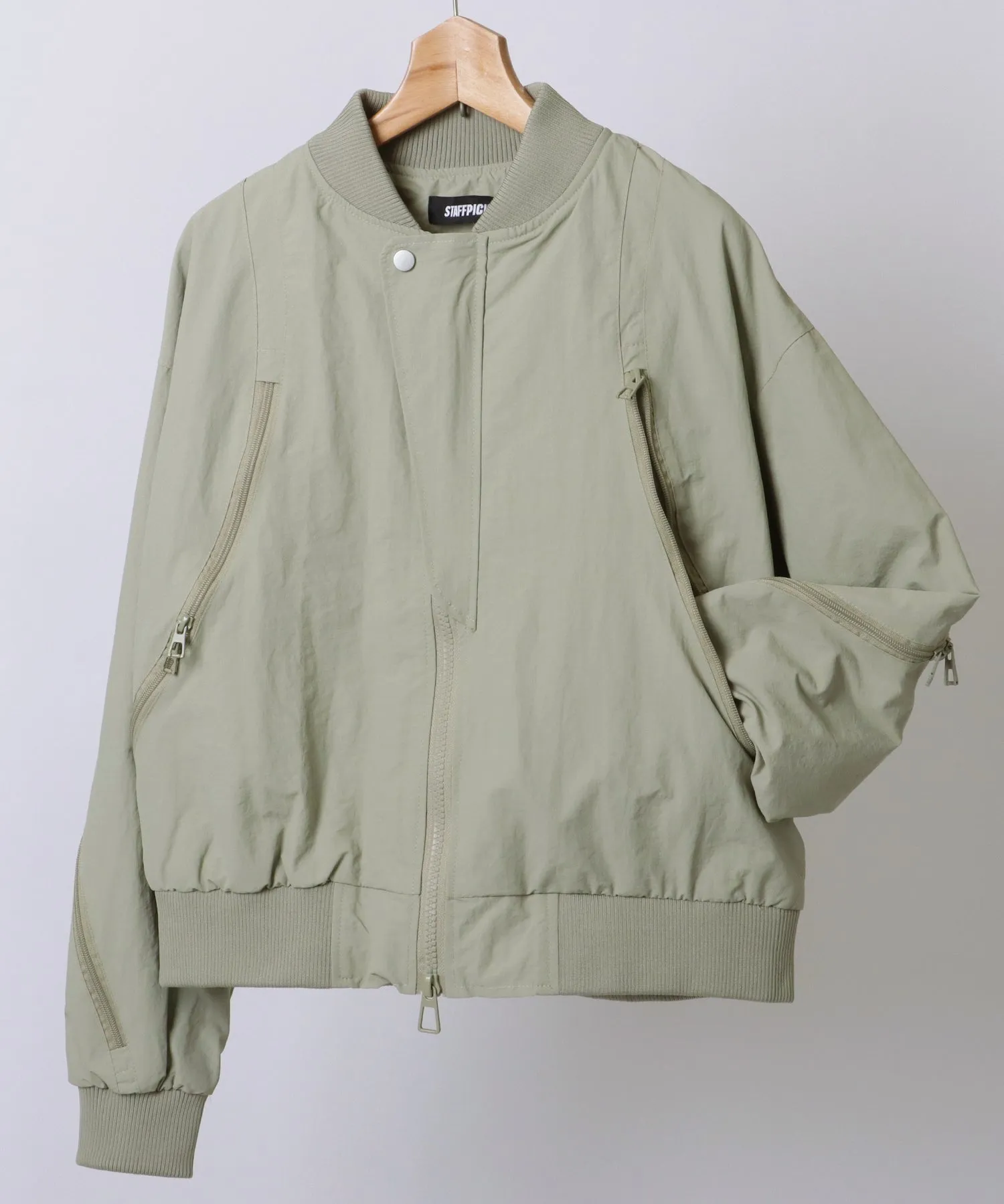 compact baseball blouson