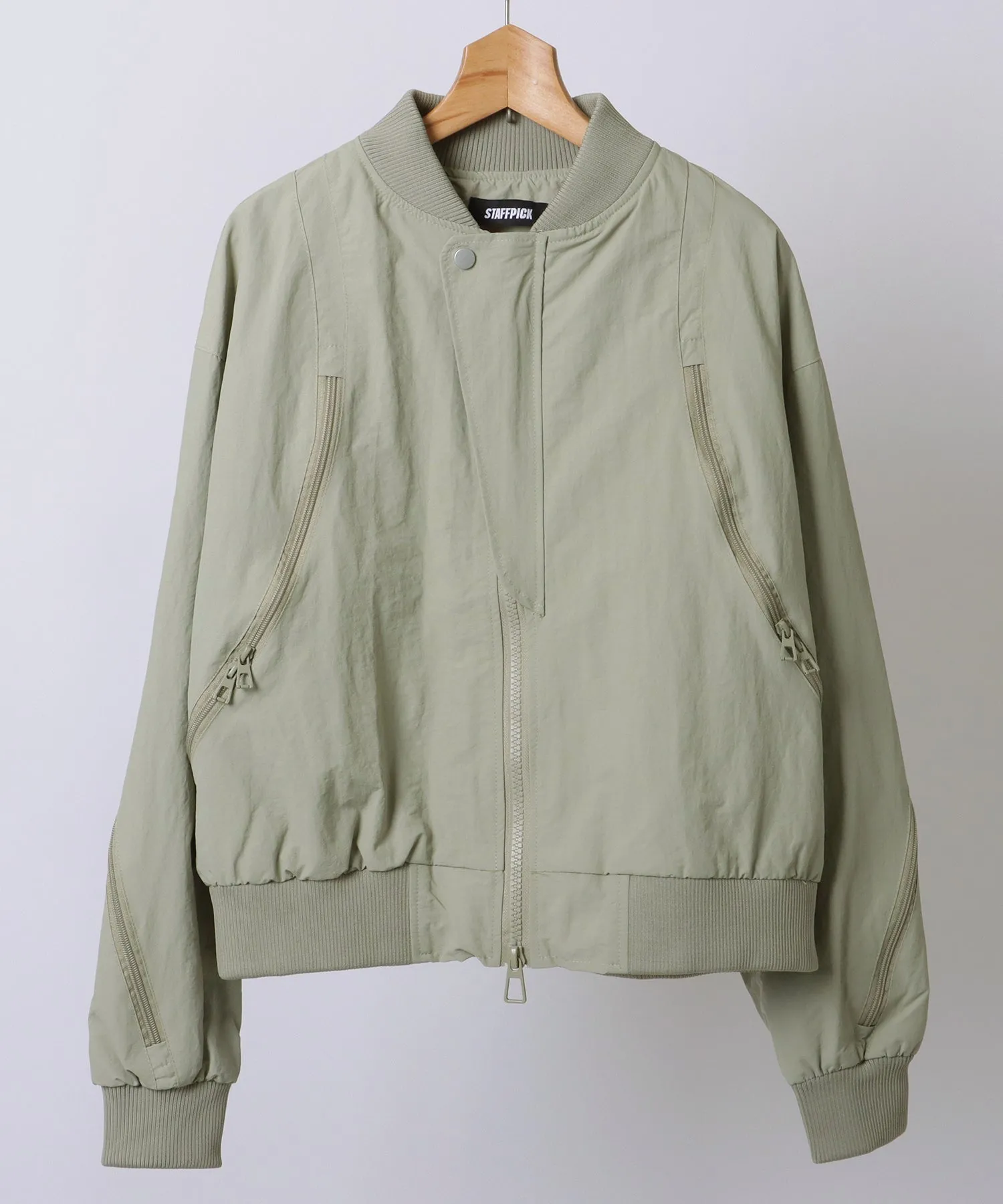 compact baseball blouson