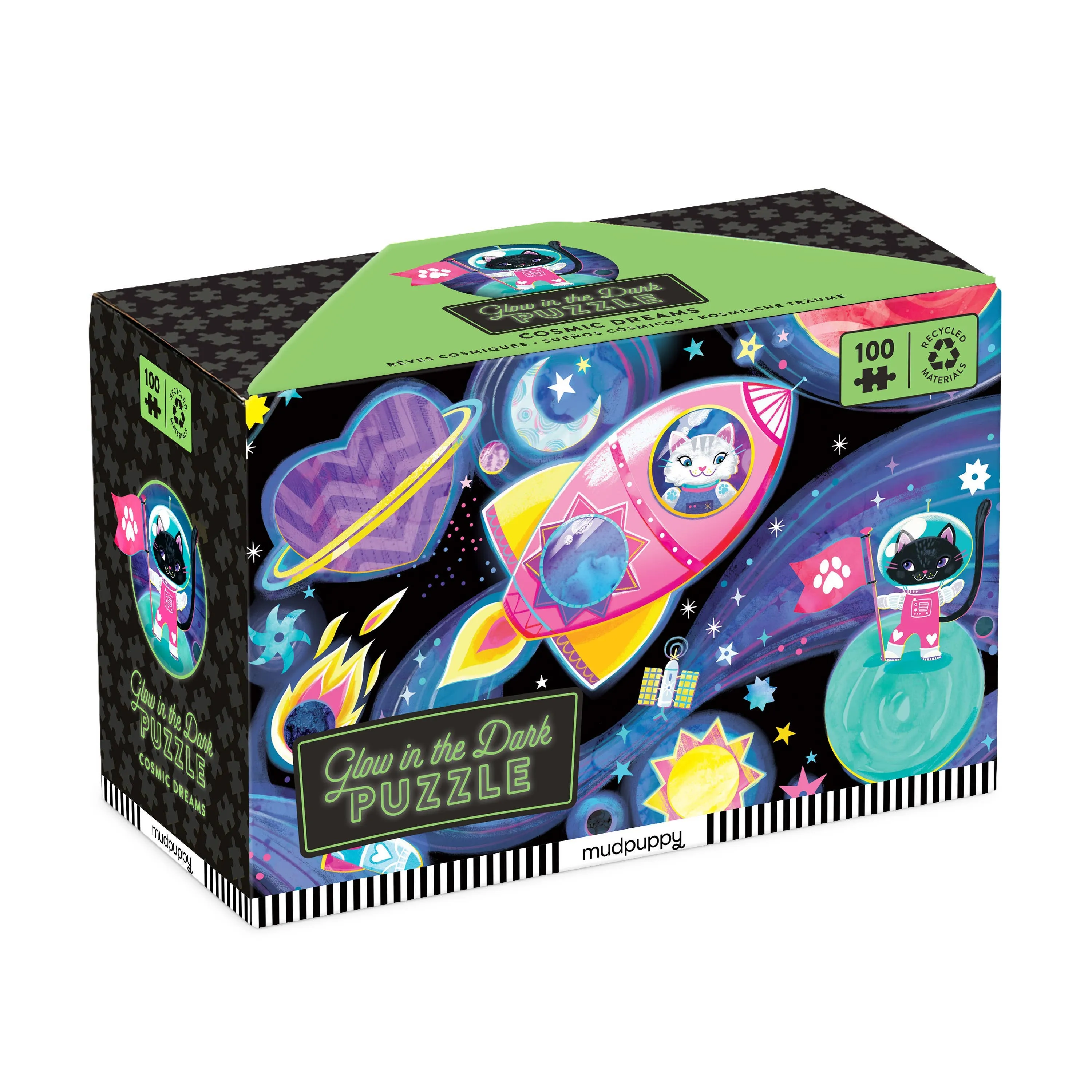 Cosmic Dreams 100 Piece Glow in the Dark Puzzle`