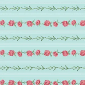 Cottage Market Stripe Aqua