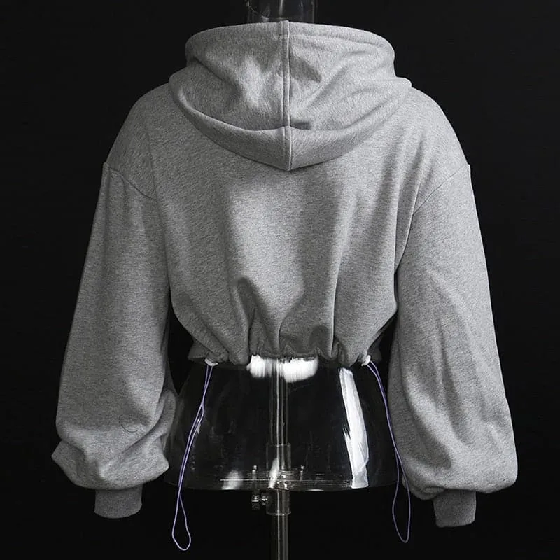 Crop Hoodie Pullover