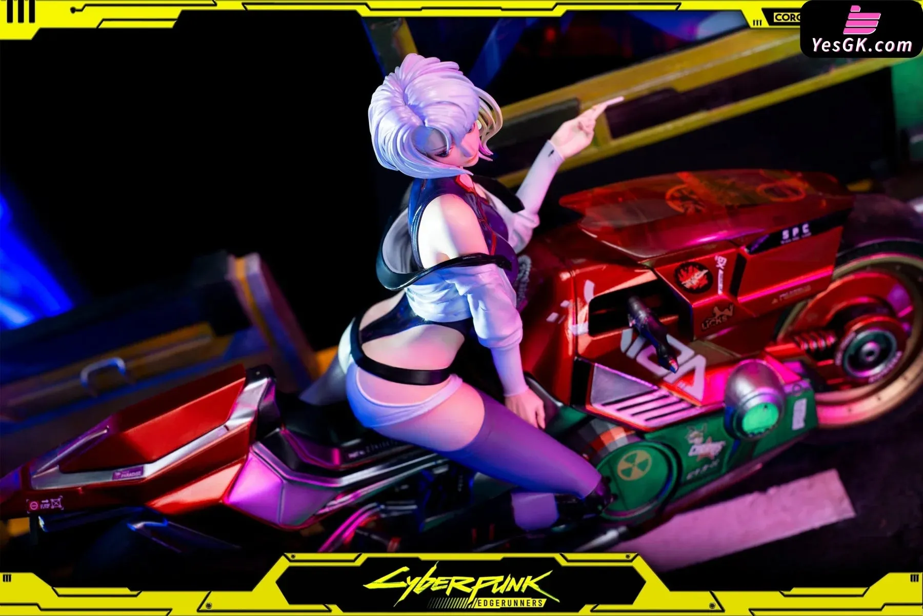 Cyberpunk: Edgerunners Lucy & Rebecca Statue  - Dtalon Studio & Corgi progkit Studio [In-Stock]