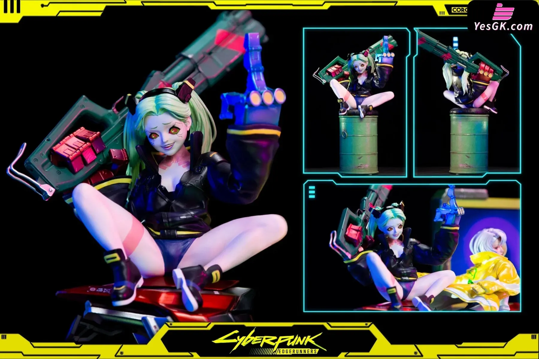 Cyberpunk: Edgerunners Lucy & Rebecca Statue  - Dtalon Studio & Corgi progkit Studio [In-Stock]