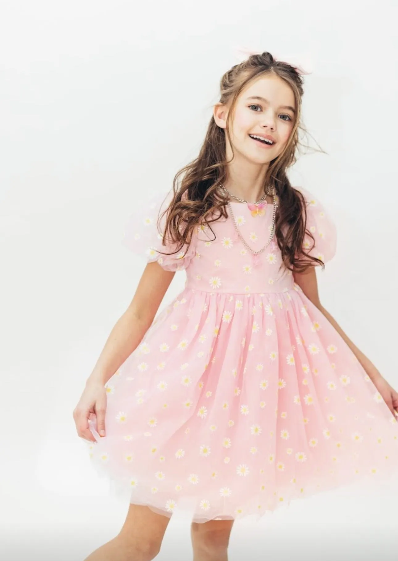 Daisy Puff Tulle Dress