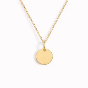 Disc Necklace - Mari