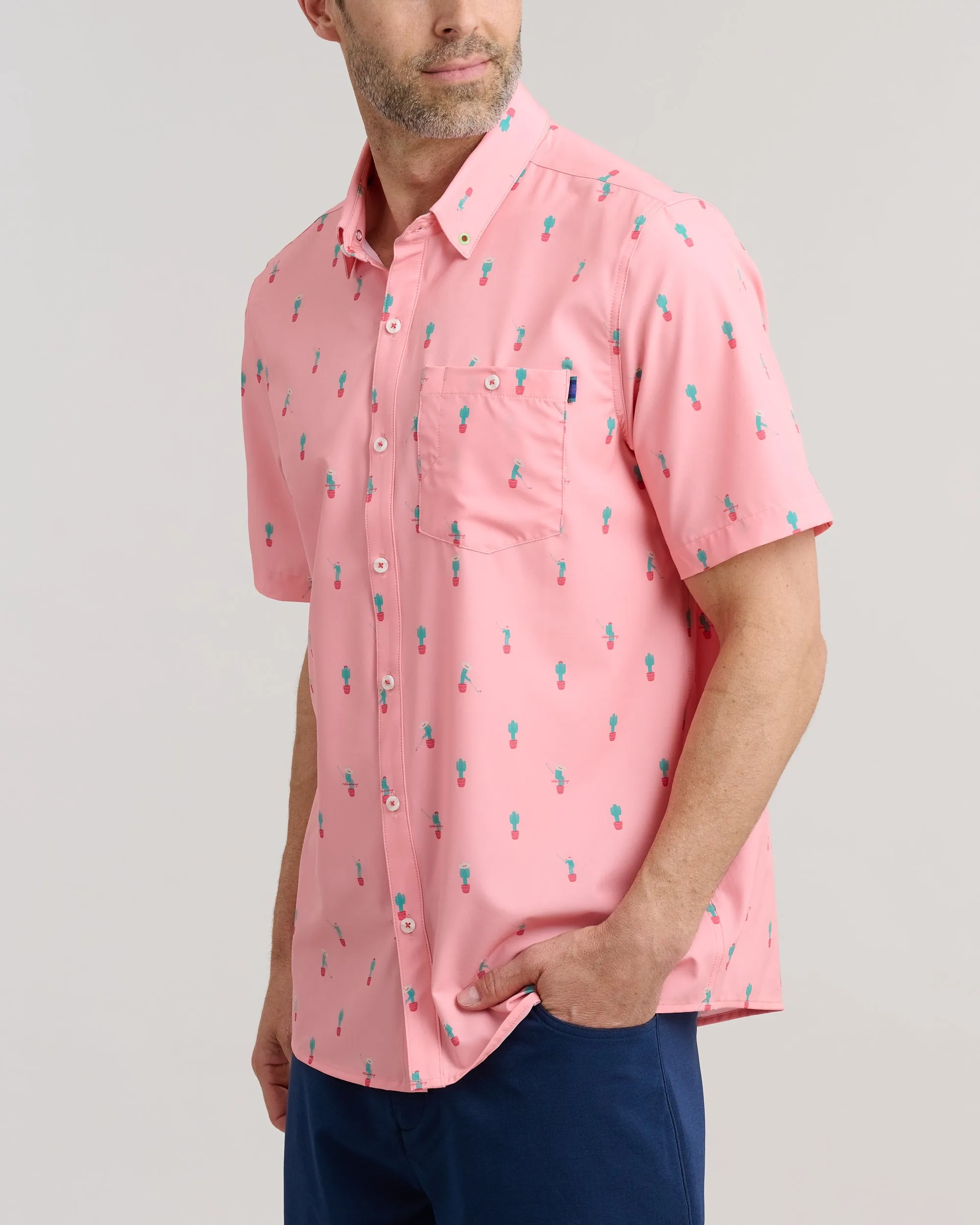 Free Hugs Men's Button Down