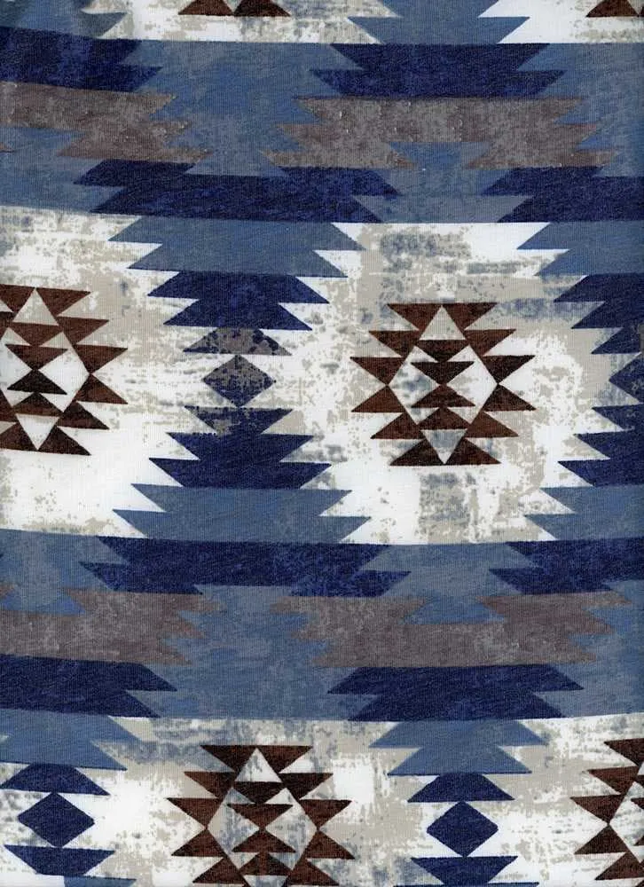 FRENCH TERRY TRIBAL ETHNIC PRINT [NFE210316B-012]