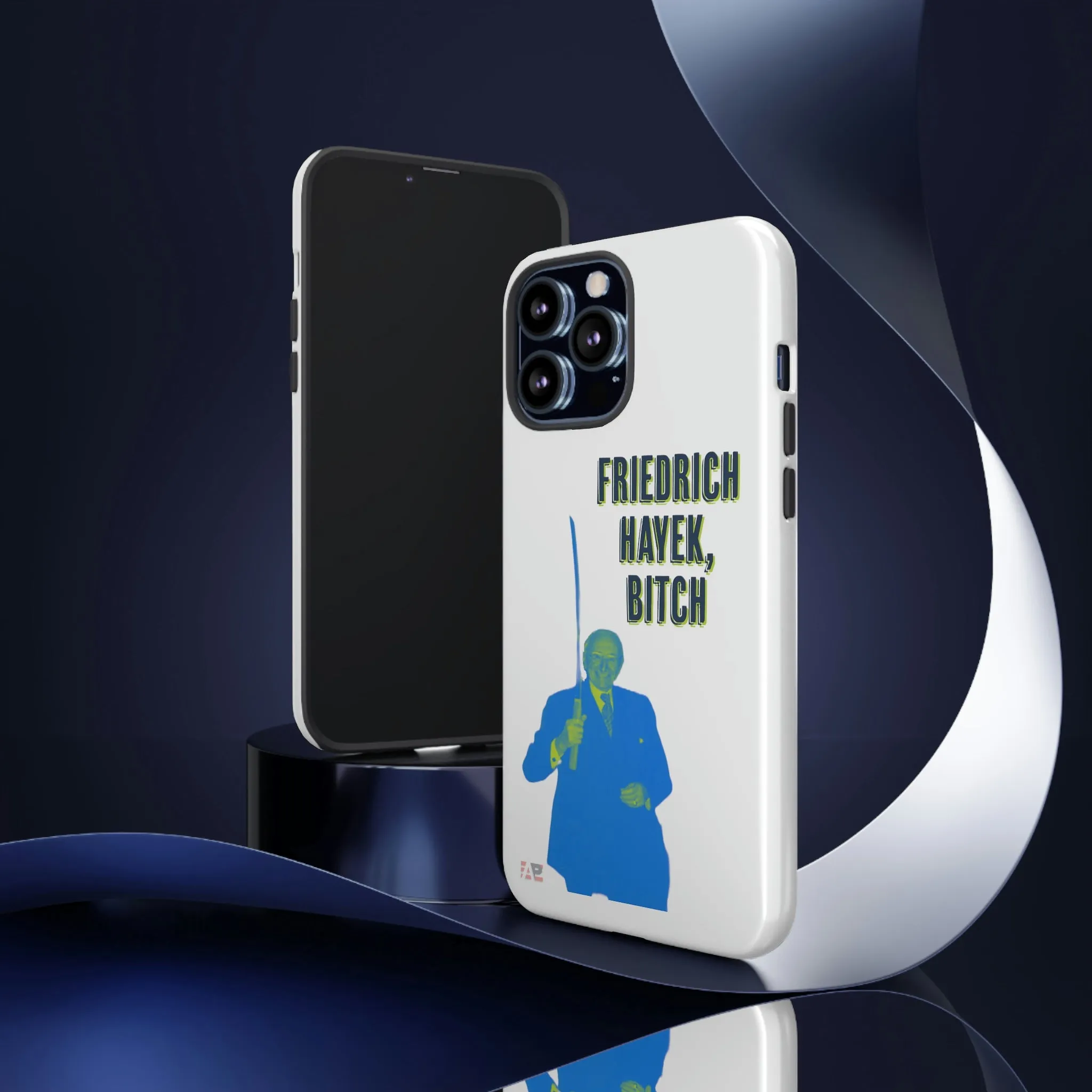 Friedrich Hayek Sword Bitch Phone Cases