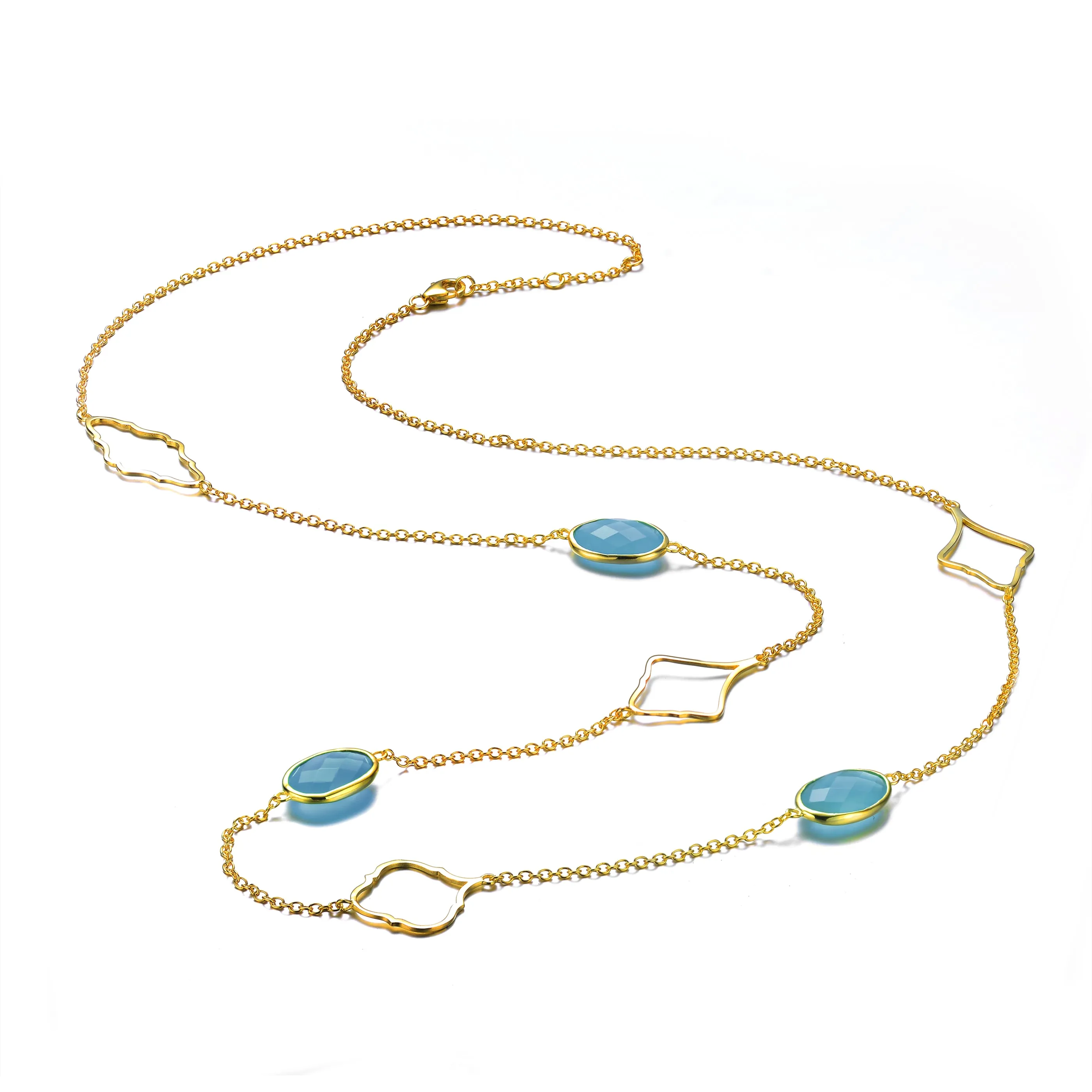 Gabrielle Zirconia Double Necklace