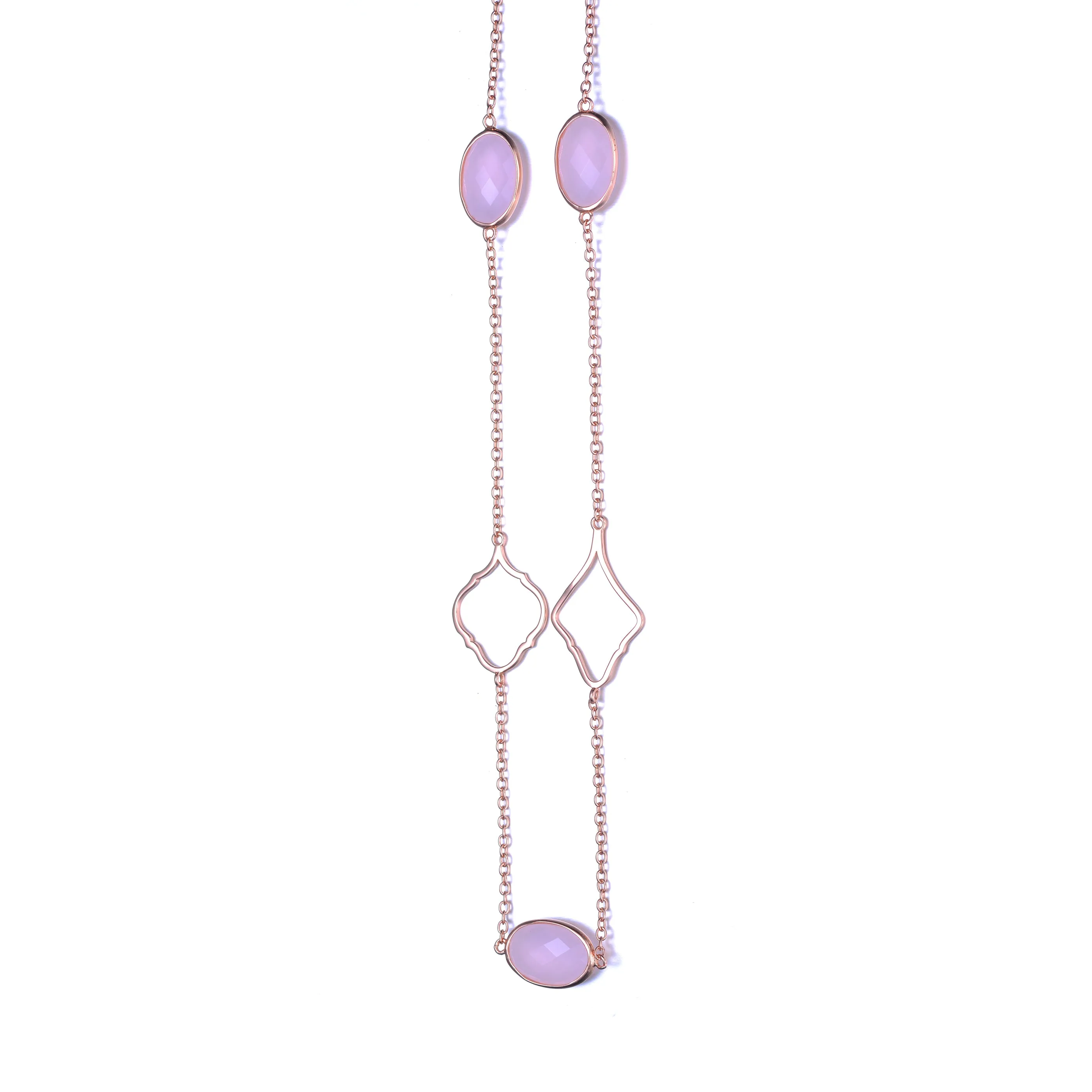 Gabrielle Zirconia Double Necklace