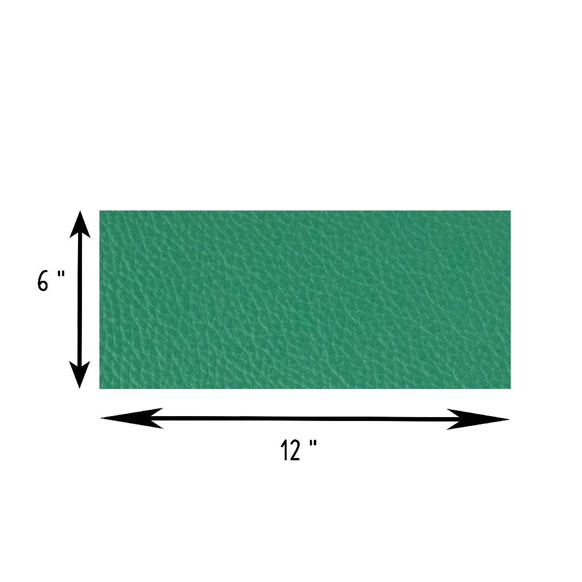 Genuine Leather Tooling and Crafting Sheets | Heavy Duty Full Grain Cowhide (2mm) | Flotter Green