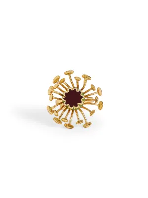 Golden Poppy Ring