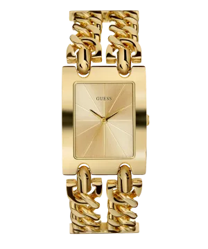 GUESS Ladies Gold Tone Analog Watch