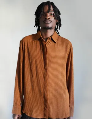 Gueye Check Button Down