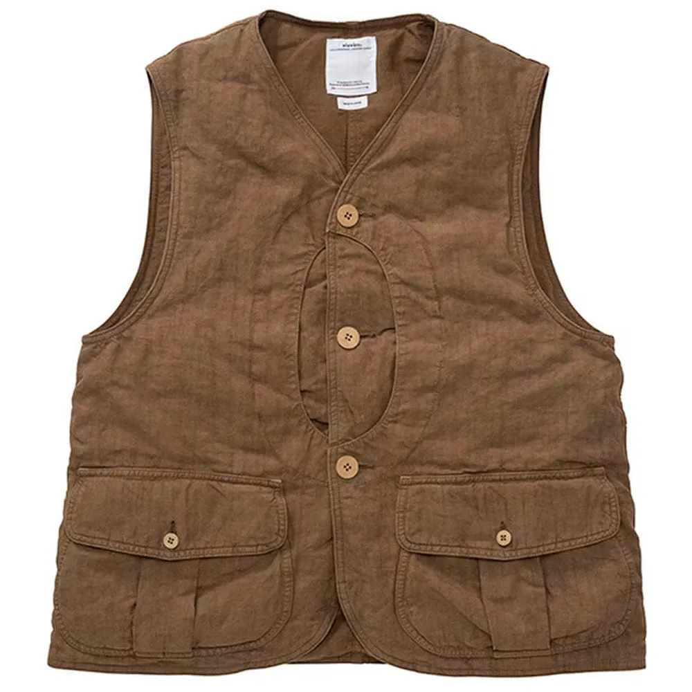 Gusto Down Vest 'Beige'