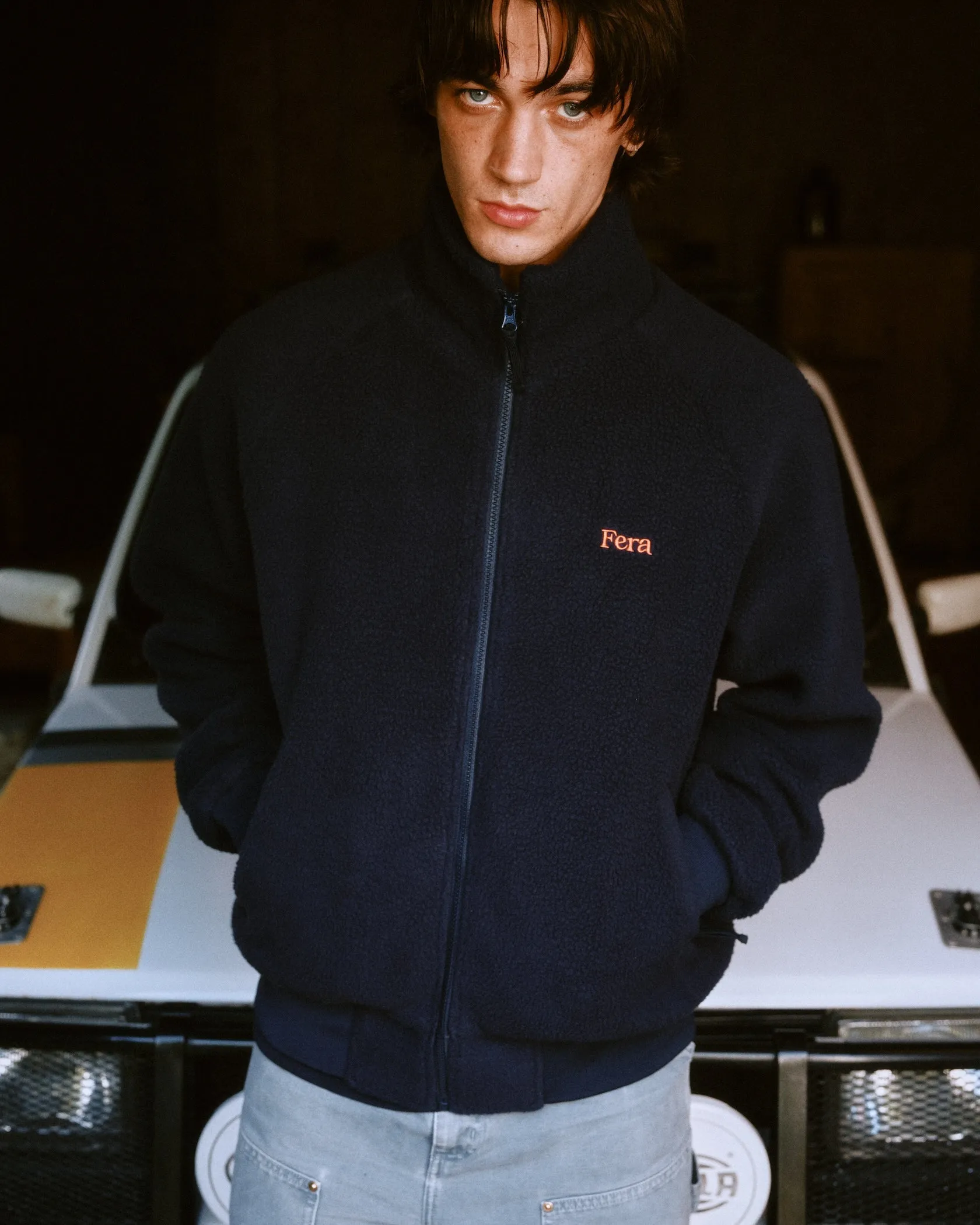 Hapwarm Fleece Jacket - Navy Blue