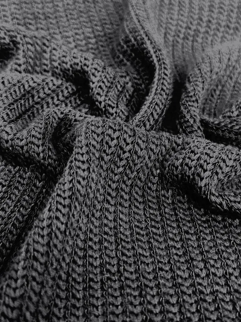 HEAVY CABLE KNIT FABRIC / NOV-1043